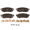 TXC1879A Ultra-Series Disc Brake Pad Set for Select Lexus/Toyota/Scion Models, Position: Rear