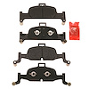 TXC1897 Ultra-Series Disc Brake Pad Set for 2019-2017 Audi A4, Position: Front - image 1