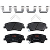 TXC1912 Ultra-Series Disc Brake Pad Set for 2017-16 Hyundai Elantra, Position: Front - image 1
