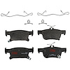 TXC1923 Ultra-Series Disc Brake Pad Set for 2017-16 Buick Envision, Position: Rear - image 1