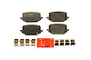 TXC2231 Ultra-Series Disc Brake Pad Set for 2020-2022 Ford Explorer, 2020-2023 Lincoln Aviator, Position: Rear - image 1