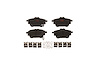 TXC2306 Ultra-Series Disc Brake Pad Set for 2020-2022 Nissan Sentra , Position: Rear - image 1