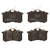 TXH0340 Ultra-Series Disc Brake Pad Set for Select Audi/Volkswagen Models, Position: Rear - image 1