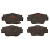 TXH0504 Ultra-Series Disc Brake Pad Set for Acura NSX 05-91, Position: Rear - image 1