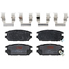 TXH0532 Ultra-Series Disc Brake Pad Set for Select Mopar Models, Position: Front - image 1