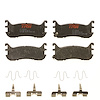TXH0636 Ultra-Series Disc Brake Pad Set for Select Ford/Lincoln/Mazda/Mercury Models, Position: Rear - image 1