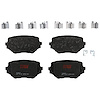 TXH0680 Ultra-Series Disc Brake Pad Set for Suzuki Grand Vitara 05-99, Sidekick 98-96, Position: Front - image 1