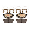 TXH0755 Ultra-Series Disc Brake Pad Set for Mazda 626 2002-1998, Protege 2003, Position: Front - image 1