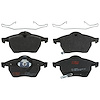TXH0800 Ultra-Series Disc Brake Pad Set for Select Saab Models, Position: Front - image 1