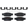TXH0805 Ultra-Series Disc Brake Pad Set for Ford Thunderbird 2005-02, Jaguar S-Type 2002-00, Lincoln LS 2006-00, Position: Front - image 1