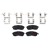 TXH0815B Ultra-Series Disc Brake Pad Set for SUZUKI SX4 AWD 2013-2009, Position: Front - image 1