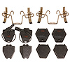 TXH0839ES Ultra-Series Disc Brake Pad Set for Audi A6 Quattro 2000, S4 2001-2000, Position: Front - image 1