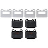 TXH0874 Ultra-Series Disc Brake Pad Set for Mercedes-Benz ML55 AMG 2003-2000, ML430 2001-2000, ML500 2005-2002, Position: Rear - image 1