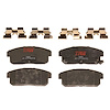 TXH0900 Ultra-Series Disc Brake Pad Set for Select Infiniti/Nissan Models, Position: Rear - image 1