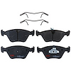 TXH0901 Ultra-Series Disc Brake Pad Set for Jaguar Vanden Plas 03-00; XJ8 02-98; XJR 03-00, Position: Front - image 1