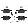 TXH0915B Ultra-Series Disc Brake Pad Set for Audi A4/Quattro 2009-2005, A6/Quattro 2011-2006, Position: Front - image 1