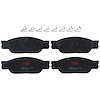 TXH0933 Ultra-Series Disc Brake Pad Set for Jaguar S-Type 2004-2003, Vanden Plas 2005-2004, XJ8 2004, Position: Front - image 1
