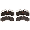 TXH0949 Ultra-Series Disc Brake Pad Set for Select Mopar Models, Position: Front - image 1