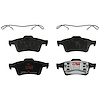 TXH0973 Ultra-Series Disc Brake Pad Set for Mazda 3 2005-2004, 5 2006, Saab 9-3 2003, Position: Rear - image 1