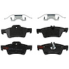 TXH0986 Ultra-Series Disc Brake Pad Set for 2008 Mercedes-Benz E350, Position: Rear - image 1