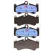 TXH0991 Ultra-Series Disc Brake Pad Set for Select Porsche Models, Position: Front - image 1