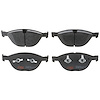TXH1151A Ultra-Series Disc Brake Pad Set for 2008-07 BMW Alpina B7, 2010-06 BMW M5, 2011-06 BMW M6, Position: Front - image 1