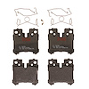 TXH1283 Ultra-Series Disc Brake Pad Set for Lexus LS460 2016-2007, LS600h 2016-2008, Position: Rear