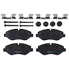 TXH1316 Ultra-Series Disc Brake Pad Set for Select Mopar Models, Position: Front - image 1