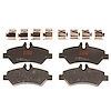 TXH1317 Ultra-Series Disc Brake Pad Set for Select Mopar Models, Position: Rear - image 1
