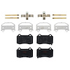 TXH1428 Ultra-Series Disc Brake Pad Set for Hyundai Genesis Coupe 2015-2010, Tesla S 2015-2012, Position: Rear - image 1