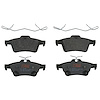 TXH1564 Ultra-Series Disc Brake Pad Set for Select Ford/Lincoln/Mazda/Mercury Models, Position: Rear - image 1