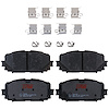 TXH1628 Ultra-Series Disc Brake Pad Set for Toyota Prius 2014, Yaris 2016-2012, Position: Front - image 1