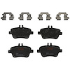 TXH1646 Ultra-Series Disc Brake Pad Set for Select Mercedes-Benz Models, Position: Rear