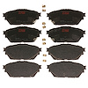 TXH1682 Ultra-Series Disc Brake Pad Set for 2012 Mitsubishi Fuso Trk Canter FE180, Position: Front