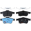 TXH1721 Ultra-Series Disc Brake Pad Set for Fiat 500L 2014, Ram ProMaster City 2015, Position: Front
