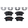 TXH1722 Ultra-Series Disc Brake Pad Set for Fiat 500L 2015-2014, Position: Rear - image 1