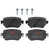 TXH1779 Ultra-Series Disc Brake Pad Set for Select Audi/Volkswagen Models, Position: Rear - image 1