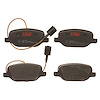 TXH1822 Ultra-Series Disc Brake Pad Set for 2015 Alfa Romeo 4C, Alfa Romeo Mito , Position: Rear - image 1