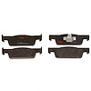 TXH1830 Ultra-Series Disc Brake Pad Set for Smart Fortwo 2016, Position: Front