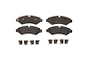 TXH2201 Ultra-Series Disc Brake Pad Set for 2019 Mercedez Benz Sprinter 2500, Position: Rear