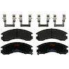 TXM0530 Ultra-Series Disc Brake Pad Set for Select Mopar Models, Position: Front - image 1