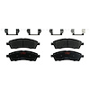 TXM0757 Ultra-Series Disc Brake Pad Set for Select Ford/Lincoln/Mazda/Mercury Models, Position: Rear - image 1