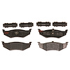 TXM0759 Ultra-Series Disc Brake Pad Set for Select Mopar Models, Position: Rear - image 1