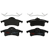 TXM0791 Ultra-Series Disc Brake Pad Set for Jeep Grand Cherokee 2004-1999, Position: Rear - image 1