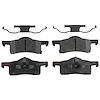 TXM0935 Ultra-Series Disc Brake Pad Set for Ford Expedition 2006-2003, Lincoln Navigator 2006-2003, Position: Rear - image 1