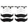TXM1046 Ultra-Series Disc Brake Pad Set for Ford E-150 2006-2004, E-150 Club Wagon 2005-2004, Position: Rear - image 1