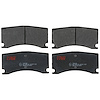 TXM1356 Ultra-Series Disc Brake Pad Set for Jaguar XKR 2011-2008, XKR-S 2012, Position: Rear - image 1