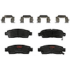 TXM1507 Ultra-Series Disc Brake Pad Set for Select GM Models, Position: Rear - image 1