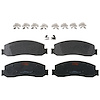 TXM1631 Ultra-Series Disc Brake Pad Set for Ford F-350 Super Duty 2012-2008, F-450 Super Duty 2012, Position: Front - image 1