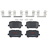 TXM1766 Ultra-Series Disc Brake Pad Set for Dodge Charger 2016-2014, Position: Rear - image 1